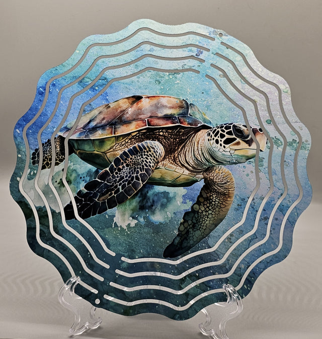 Sea Turtle Wind Spinner