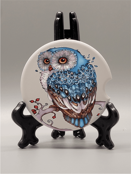 Owl - Car Coaster - Honestly Innovative 